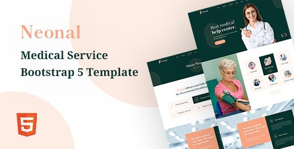 Neonal - Medical Service Bootstrap 5 Template