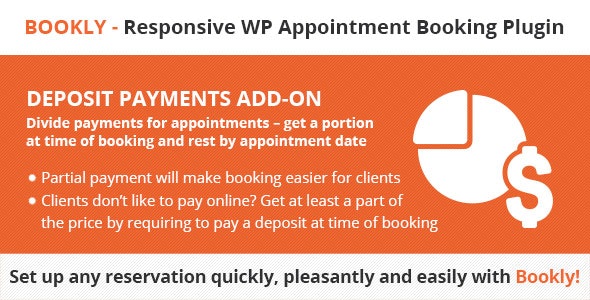 Bookly Deposit Payments (Add-on) by Ladela | CodeCanyon