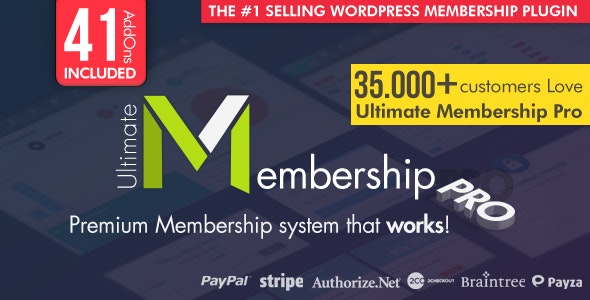 Ultimate Membership Pro - Membership Plugin By Azzaroco Nulled
