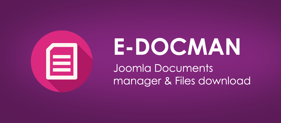 EDocman - Joomla Download Manager - Documents Management